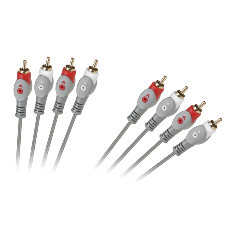 Kabel 4RCA-4RCA 1.8m Kabel 4RCA-4RCA 1.8m