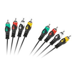 Kabel 4RCA-4RCA 1.8m Cabletech economic