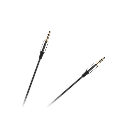 Kabel audio Jack 3.5 wtyk - wtyk REBEL spirala 100 cm
