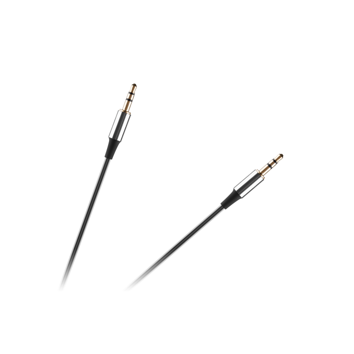 Kabel audio Jack 3.5 wtyk - wtyk REBEL spirala 100 cm Kabel audio Jack 3.5 wtyk - wtyk REBEL spirala 100 cm