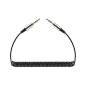 Kabel audio Jack 3.5 wtyk - wtyk REBEL spirala 100 cm
