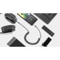 Kabel audio Jack 3.5 wtyk - wtyk REBEL spirala 100 cm Kabel audio Jack 3.5 wtyk - wtyk REBEL spirala 100 cm