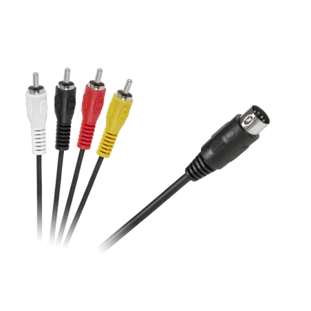 Kabel DIN-4 x RCA 1,8m