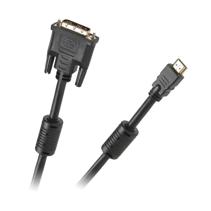 Kabel DVI-HDMI 10m GOLD v1.3b