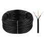 Kabel elektryczny OMY 3x0,75 300/300V czarny Kabel elektryczny OMY 3x0,75 300/300V czarny