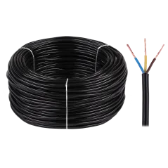 Kabel elektryczny OMY 3x1 300/300V czarny