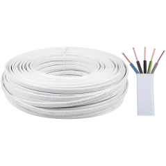 Kabel elektryczny YDYp 5x2,5 450/750V