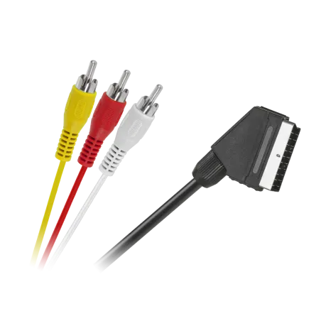 Kabel EURO - 3 x RCA 1,5m