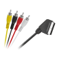 Kabel EURO - 4 x RCA 1,2m Kabel EURO - 4 x RCA 1,2m