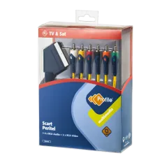 Kabel EURO - 6 x RCA 1,5m