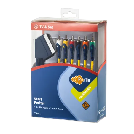 Kabel EURO - 6 x RCA 1,5m