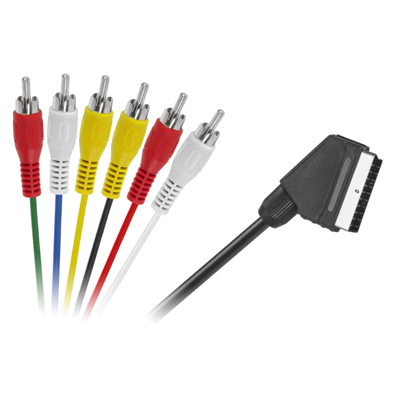 Kabel EURO - 6 x RCA 3,0m Kabel EURO - 6 x RCA 3,0m
