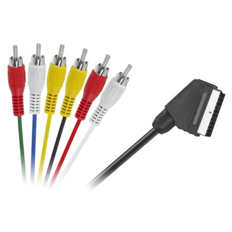 Kabel EURO - 6 x RCA 3,0m
