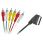 Kabel EURO - 6 x RCA 3,0m Kabel EURO - 6 x RCA 3,0m