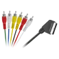 Kabel EURO - 6 x RCA 3,0m Kabel EURO - 6 x RCA 3,0m