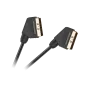 Kabel EURO - EURO 21 pin czarny HQ 1,5m Kabel EURO - EURO 21 pin czarny HQ 1,5m