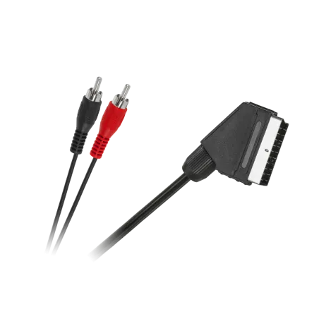 Kabel EURO-2 x RCA 1,2m AUDIO OUT