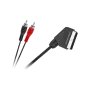 Kabel EURO-2 x RCA 1,2m AUDIO OUT