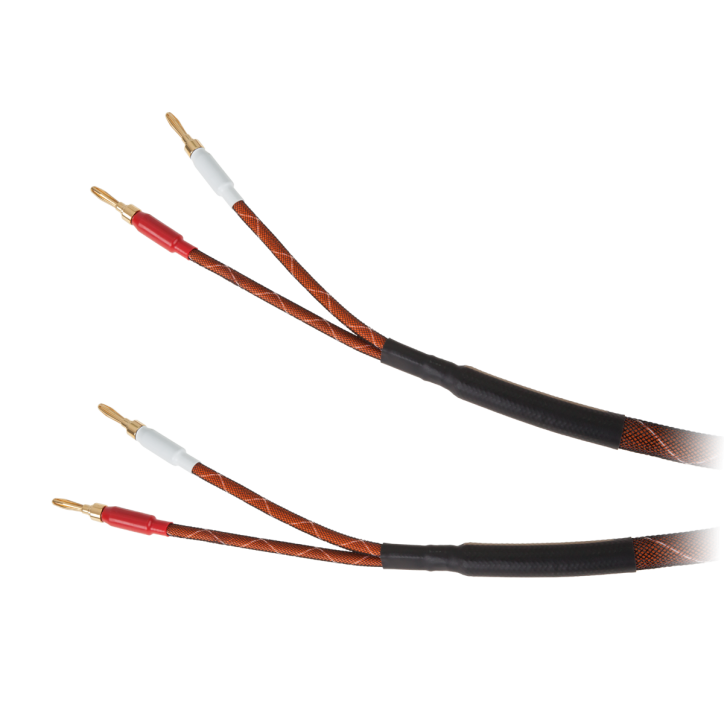 Kabel głośnikowy 3.0m Kruger&Matz (wtyki banan) Kabel głośnikowy 3.0m Kruger&Matz (wtyki banan)