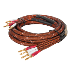 Kabel głośnikowy 3.0m Kruger&Matz (wtyki banan)