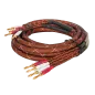 Kabel głośnikowy 3.0m Kruger&Matz (wtyki banan) Kabel głośnikowy 3.0m Kruger&Matz (wtyki banan)