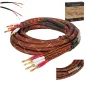 Kabel głośnikowy 3.0m Kruger&Matz (wtyki banan) Kabel głośnikowy 3.0m Kruger&Matz (wtyki banan)