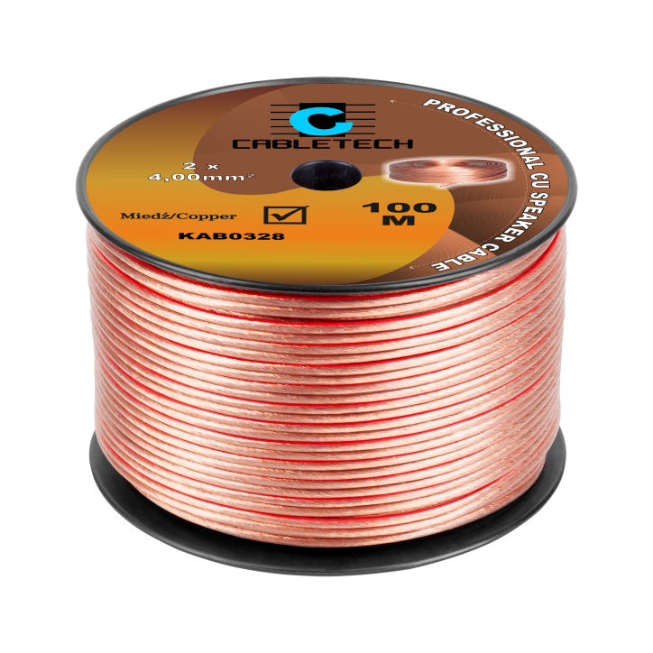 Kabel głośnikowy 4mm Kabel głośnikowy 4mm