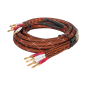 Kabel głośnikowy 5.0 m Kruger&Matz (wtyki banan) Kabel głośnikowy 5.0 m Kruger&Matz (wtyki banan)