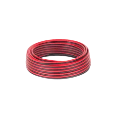 Kabel głośnikowy CCA 0.75mm czarno-czerwony 10M