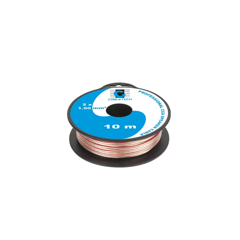 Kabel głośnikowy CCA 1.5mm 10M Kabel głośnikowy CCA 1.5mm 10M