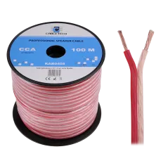 Kabel głośnikowy CCA 1.5mm Cabletech extra flexible