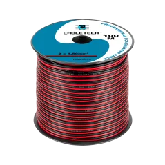 Kabel głośnikowy CCA 1.5mm czarno-czerwony