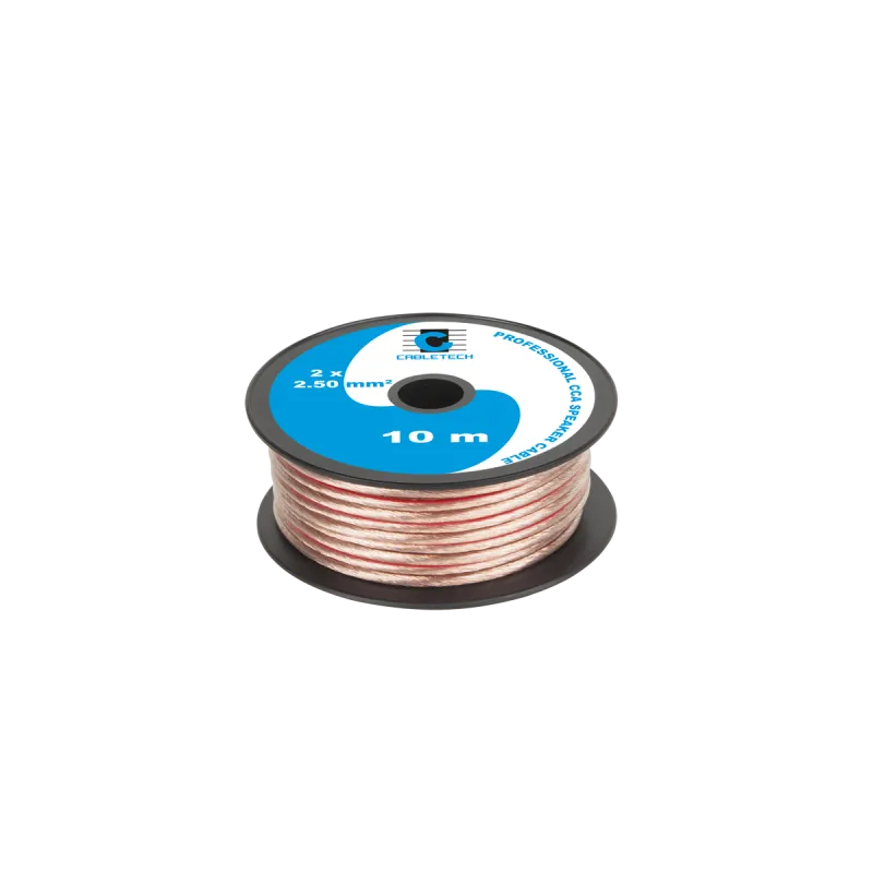 Kabel głośnikowy CCA 2.5mm 10M Kabel głośnikowy CCA 2.5mm 10M