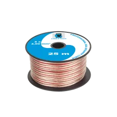 Kabel głośnikowy CCA 4.0mm 25M