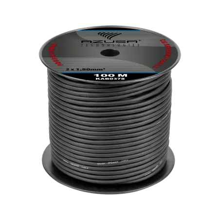 Kabel głośnikowy okrągły AZUSA 1.5mm + bawełna