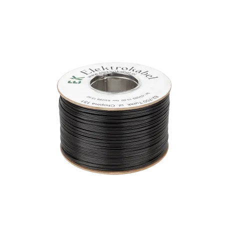 Kabel głośnikowy SMYp 2 x 0,75mm czarny 100m