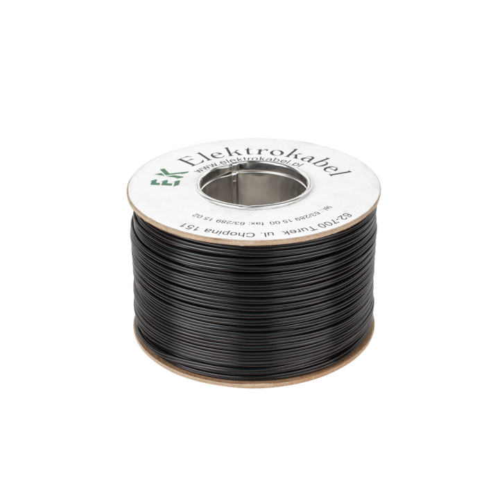Kabel głośnikowy SMYp 2 x 0,75mm czarny 100m Kabel głośnikowy SMYp 2 x 0,75mm czarny 100m