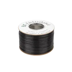 Kabel głośnikowy SMYp 2 x 1mm czarny 100m