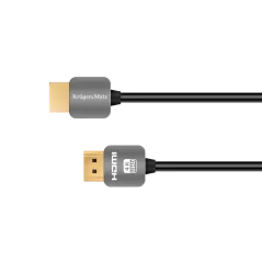 Kabel HDMI - HDMI wtyk-wtyk (A-A) 1.8m Kruger&Matz 4K