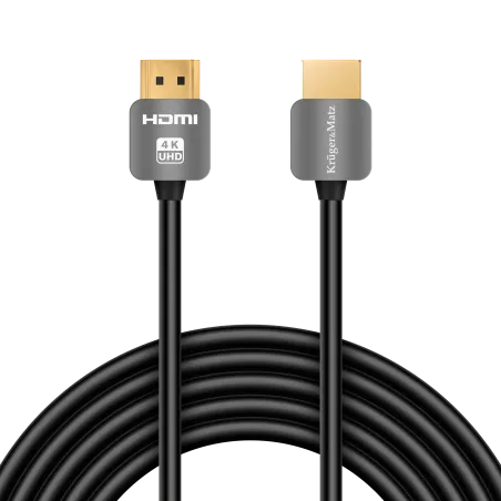 Kabel HDMI - HDMI wtyk-wtyk (A-A) 1.8m Kruger&Matz 4K