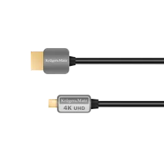 Kabel HDMI - micro HDMI wtyk-wtyk (A-D) 3.0m Kruger&Matz