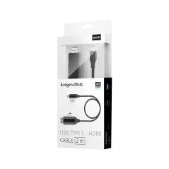 Kabel HDMI - USB typu C 2 m Kruger&Matz