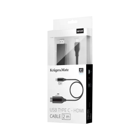 Kabel HDMI - USB typu C 2 m Kruger&Matz