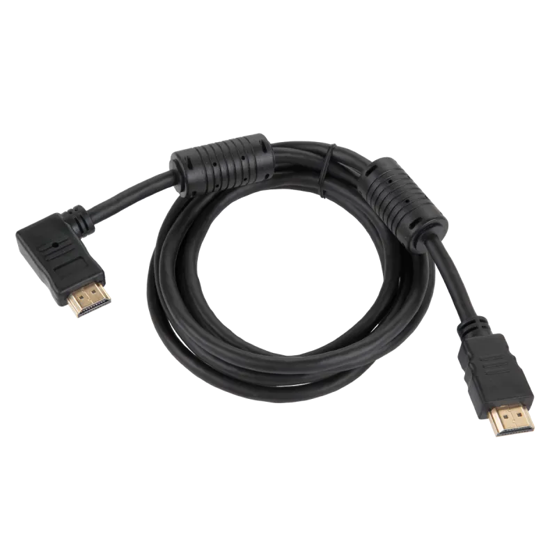 Kabel HDMI-HDMI 1.4v kątowo-prosty 1.8M Kabel HDMI-HDMI 1.4v kątowo-prosty 1.8M