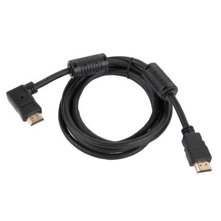 Kabel HDMI-HDMI 1.4v kątowo-prosty 1.8M