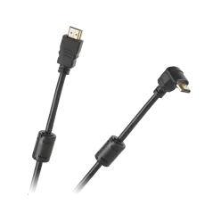Kabel HDMI-HDMI 1.8M Kątowo-prosty