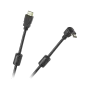 Kabel HDMI-HDMI 1.8M Kątowo-prosty
