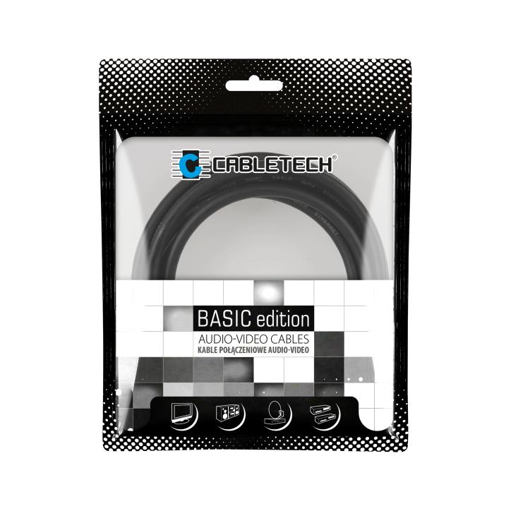 Kabel HDMI-HDMI 15m Cabletech Basic Edition Kabel HDMI-HDMI 15m Cabletech Basic Edition