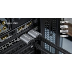 Kabel HDMI-HDMI 2.1 8K 1,8 m Kruger&Matz