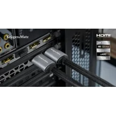 Kabel HDMI-HDMI 2.1 8K 1,8 m Kruger&Matz